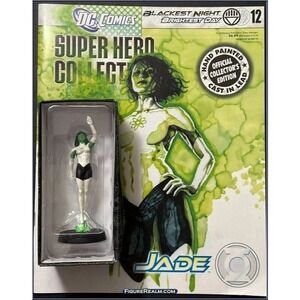 Eaglemoss 1:16 DC Comics‎ Super Hero Fig w/Book: Jade #12